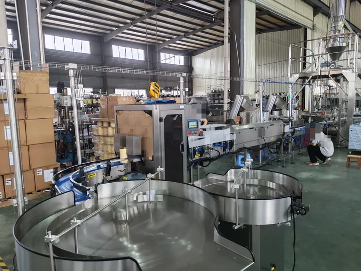 Supplier disputes: workshop and conveyor equipment at a Chinese factory; branding anonymised